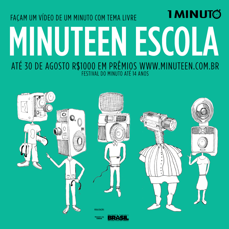 Alunos e professores já podem participar do Festival do Minuto